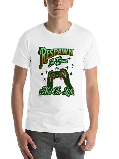 Respawn In Game Black T-Shirt