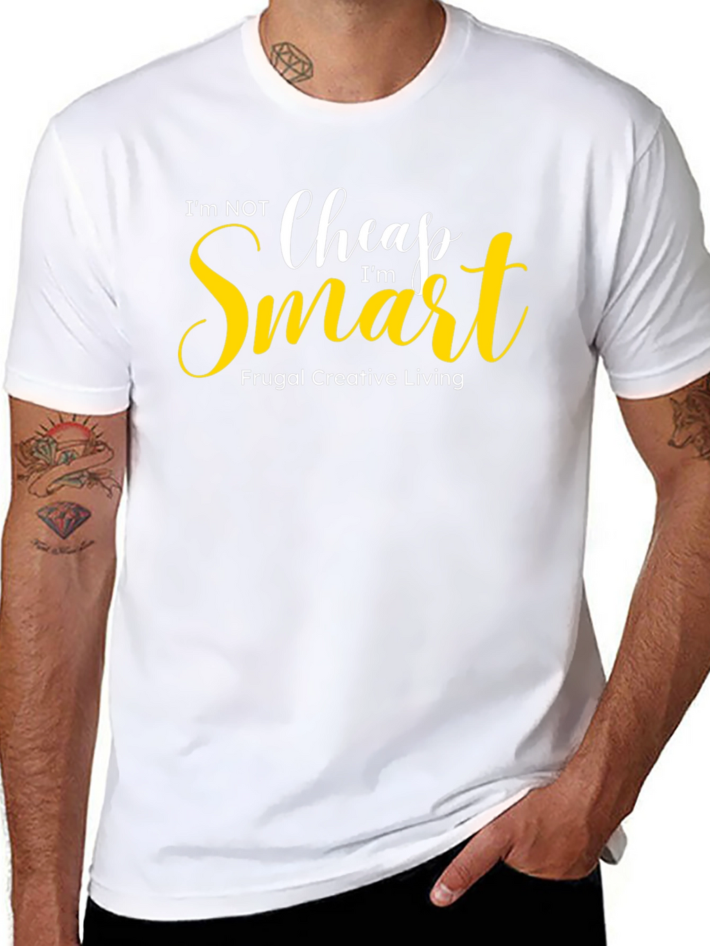 Im Not Cheap Im Smart Graphic Tee