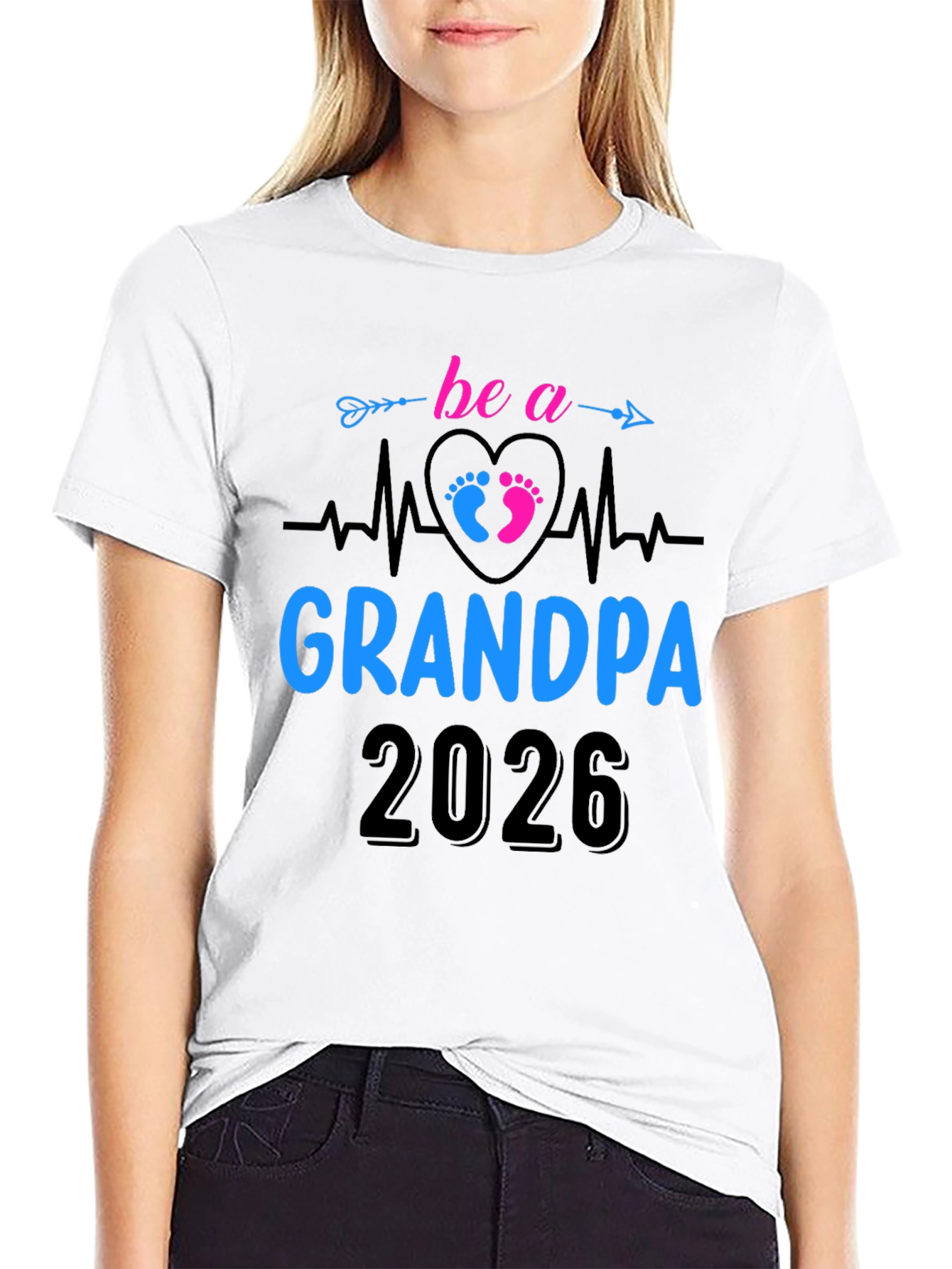 Future Grandpa 2026 T-Shirt - New Grandfather Gift Tee