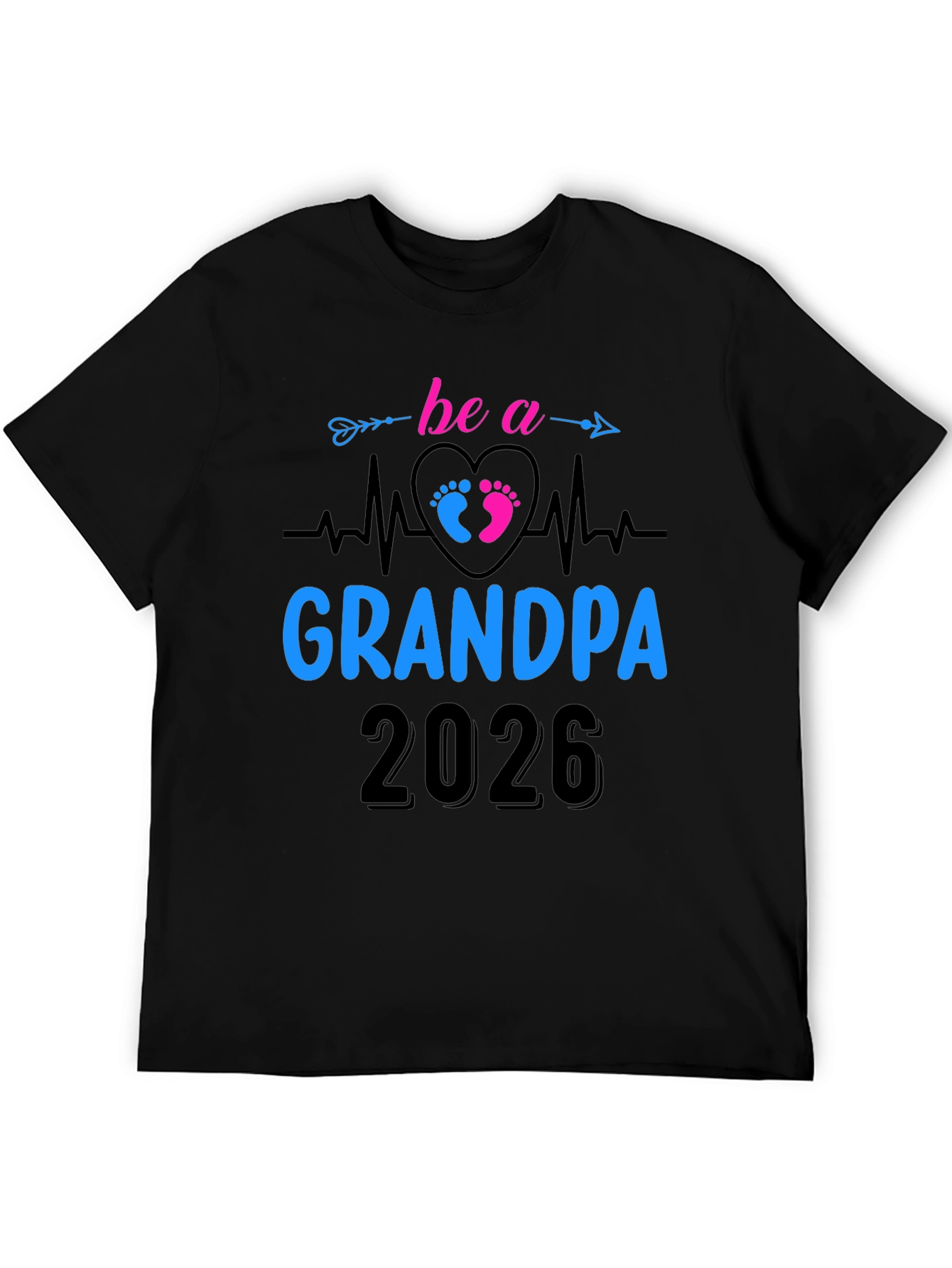 Future Grandpa 2026 T-Shirt - New Grandfather Gift Tee