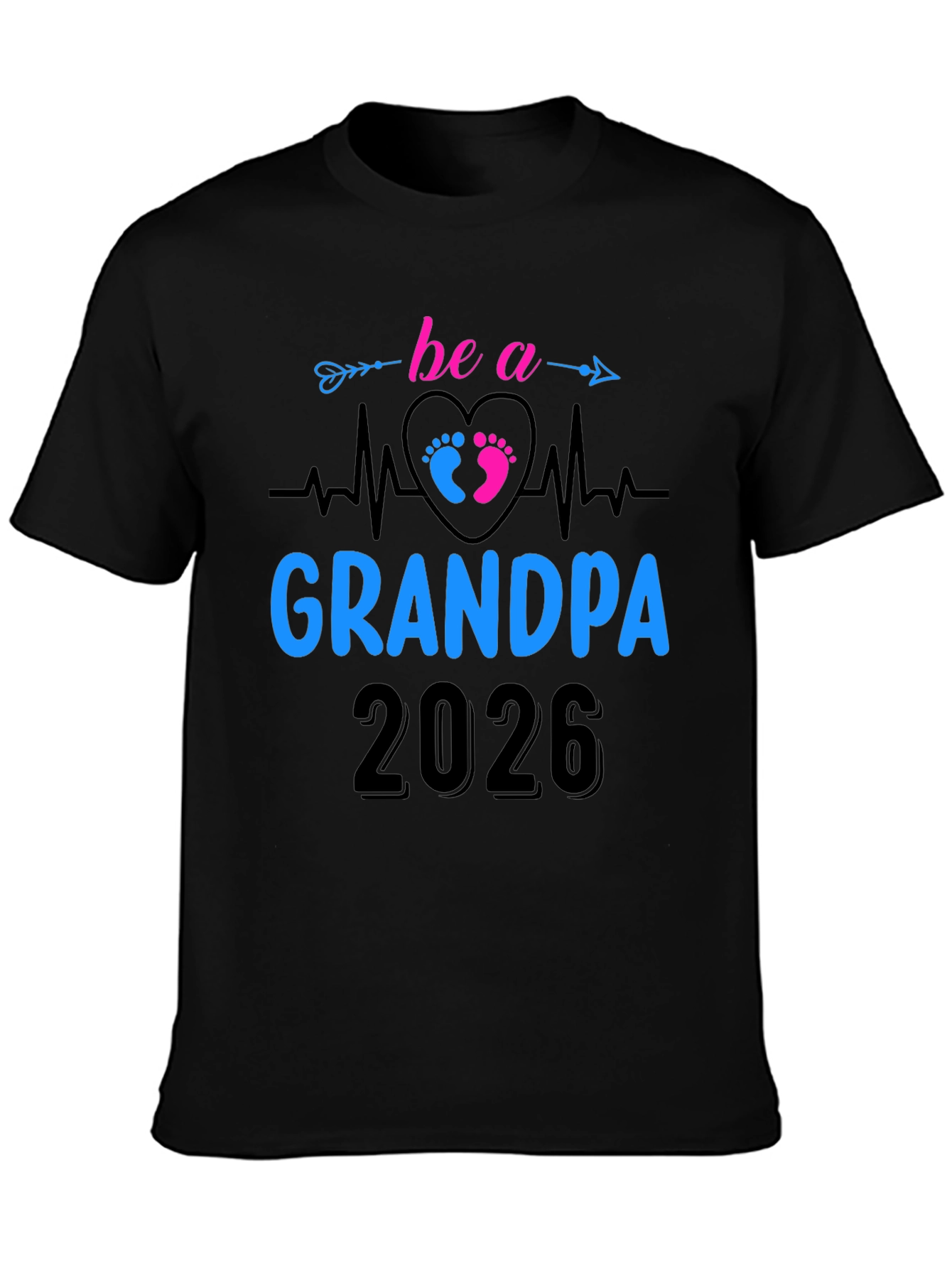 Future Grandpa 2026 T-Shirt - New Grandfather Gift Tee