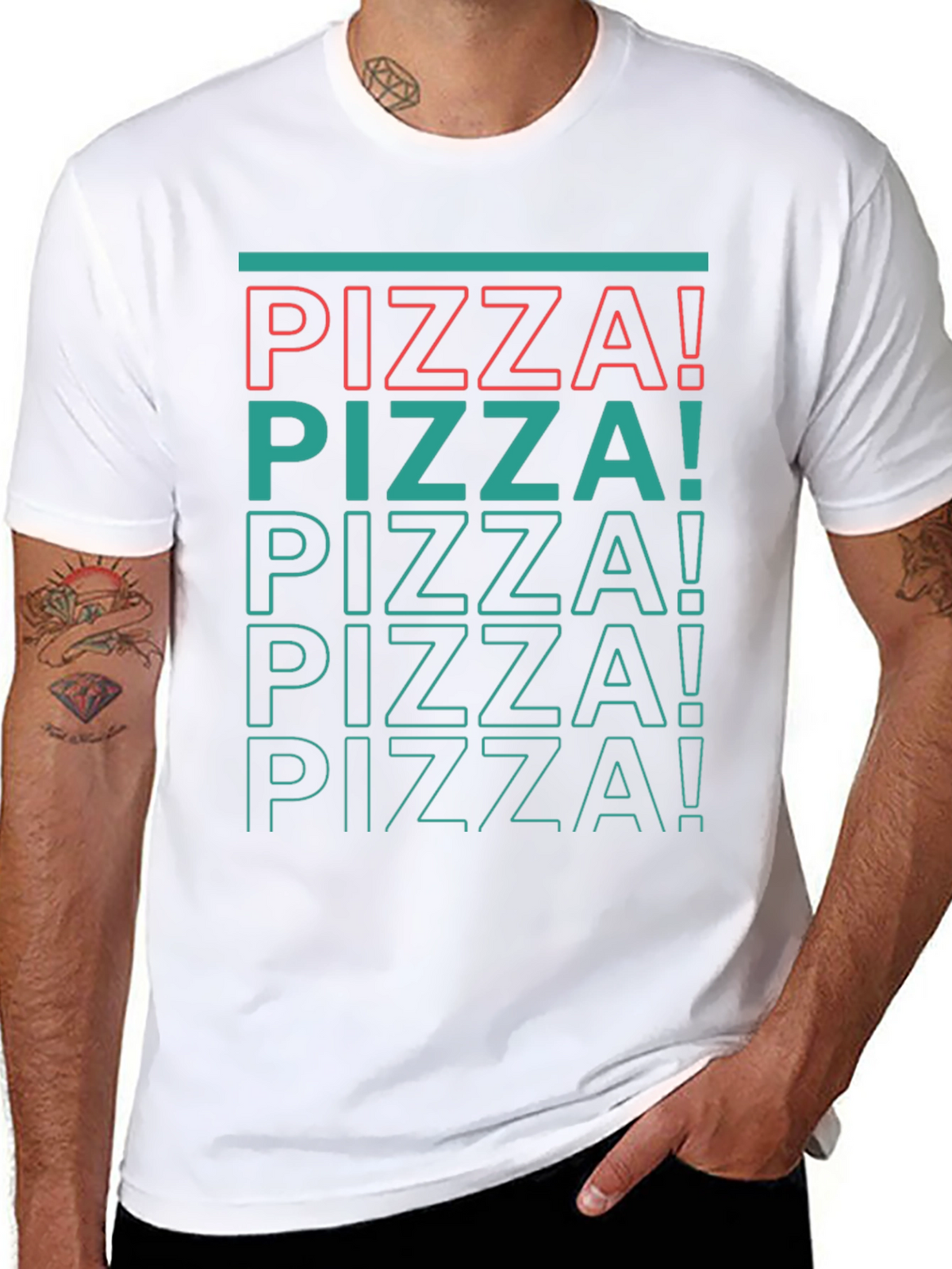 Pizza Lover T-Shirt - Retro Graphic Tee