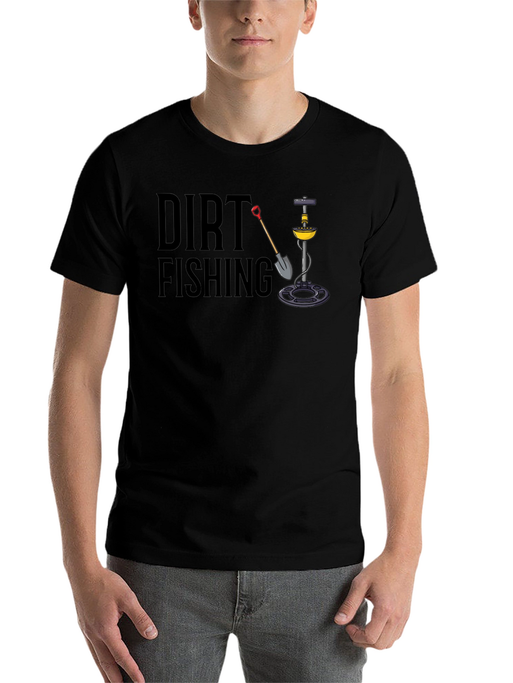 Dirt Fishing T-Shirt - Metal Detecting Tee
