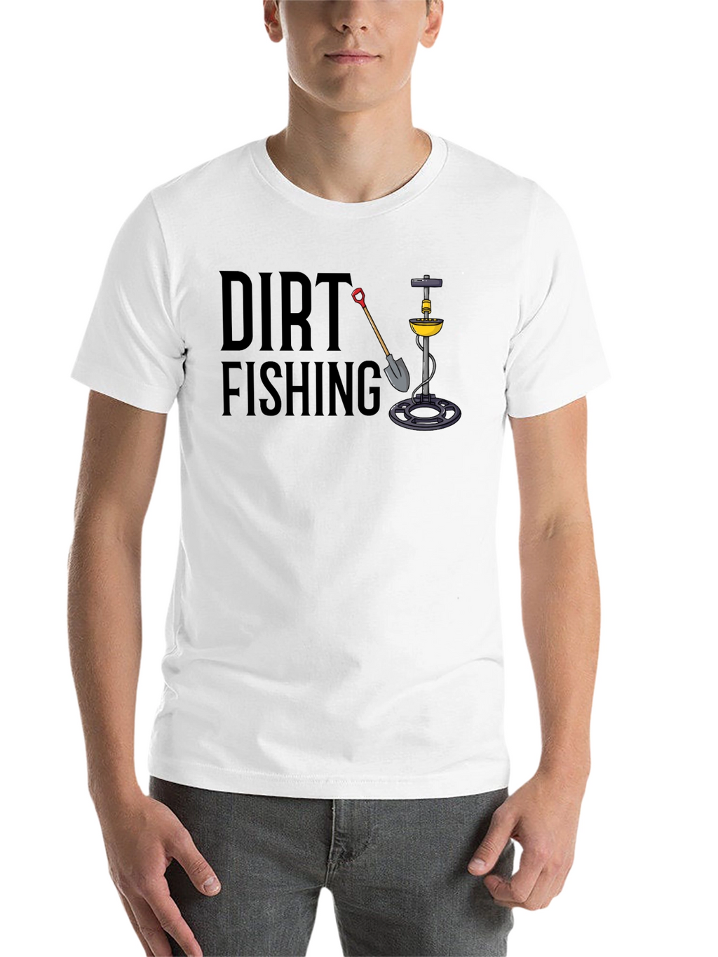 Dirt Fishing T-Shirt - Metal Detecting Tee