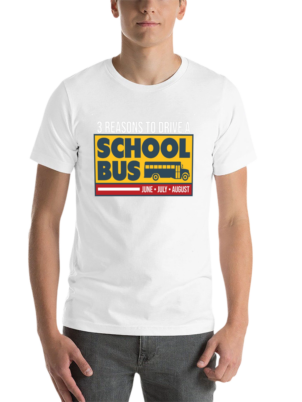 3 Reasons to Drive a School Bus T-Shirt