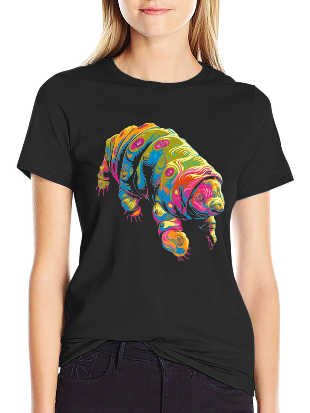 Psychedelic Tardigrade Graphic T-Shirt