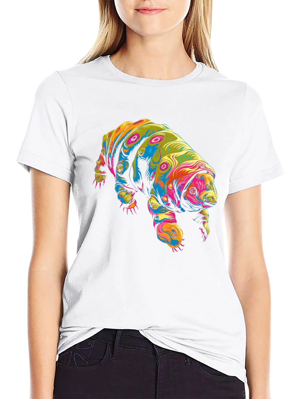 Psychedelic Tardigrade Graphic T-Shirt