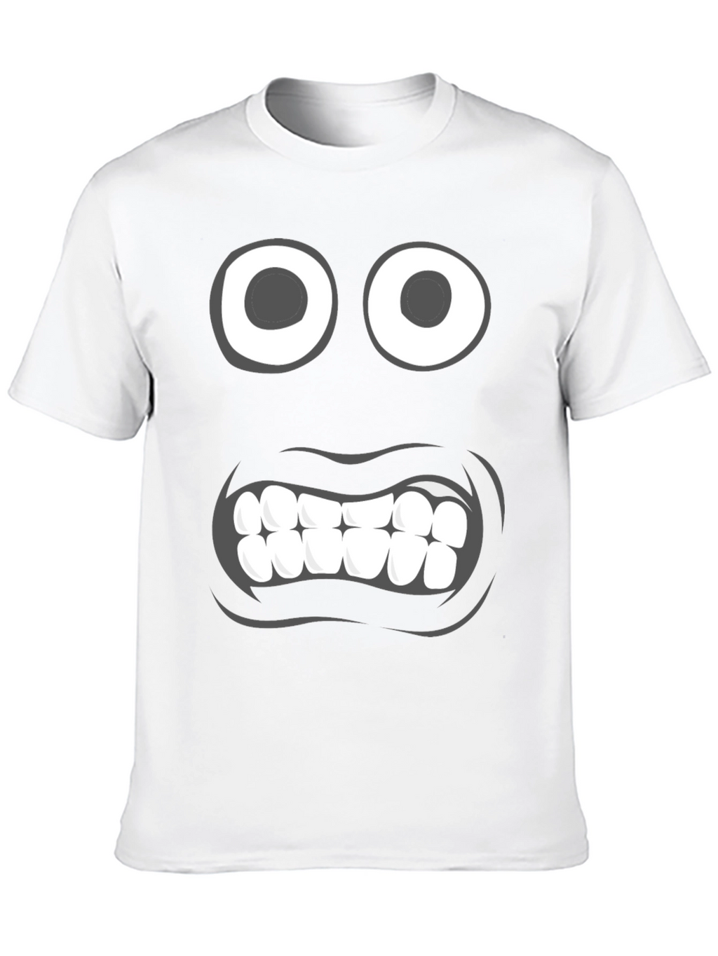 Funny Face Graphic Tee - Black