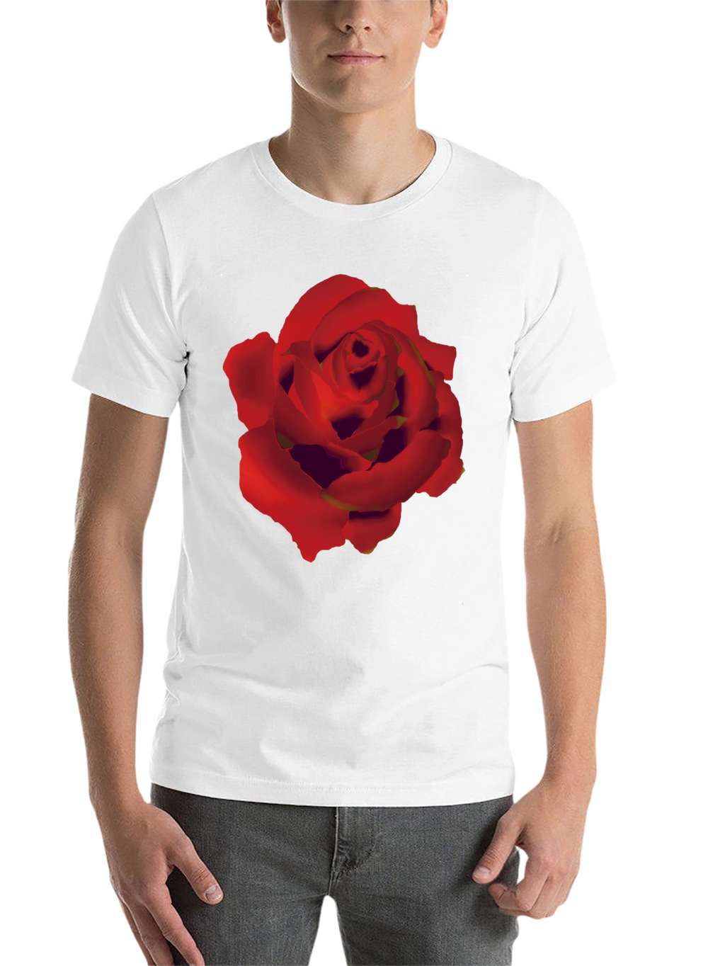 Black Rose Graphic T-Shirt