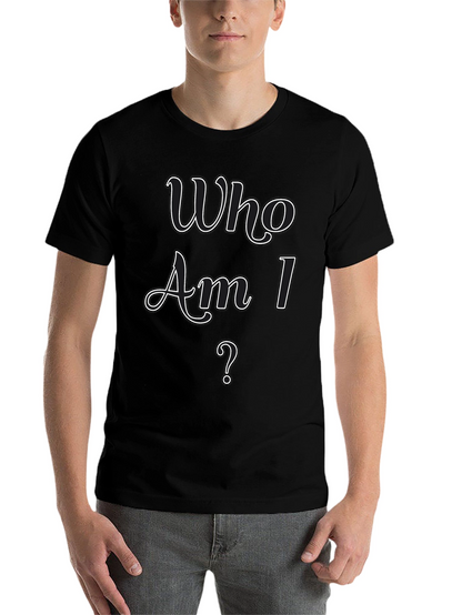 Who Am I? Graphic Tee - Stylish Casual Wear