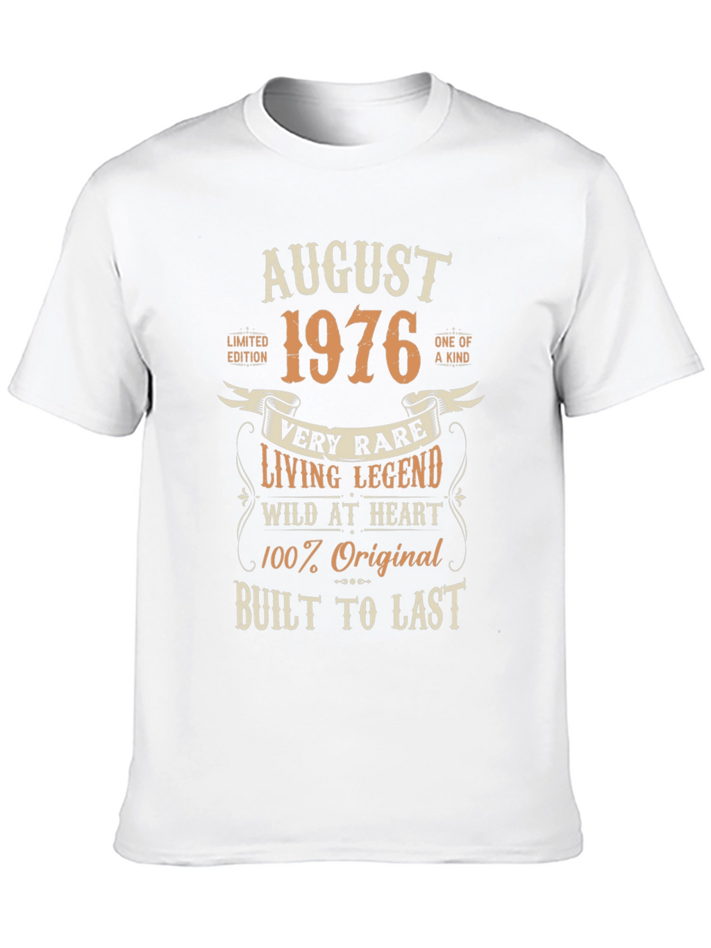 August 1976 Legend T-Shirt - Limited Edition