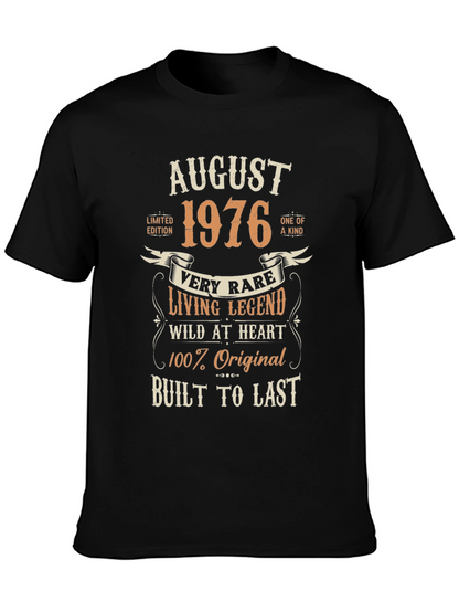 August 1976 Legend T-Shirt - Limited Edition