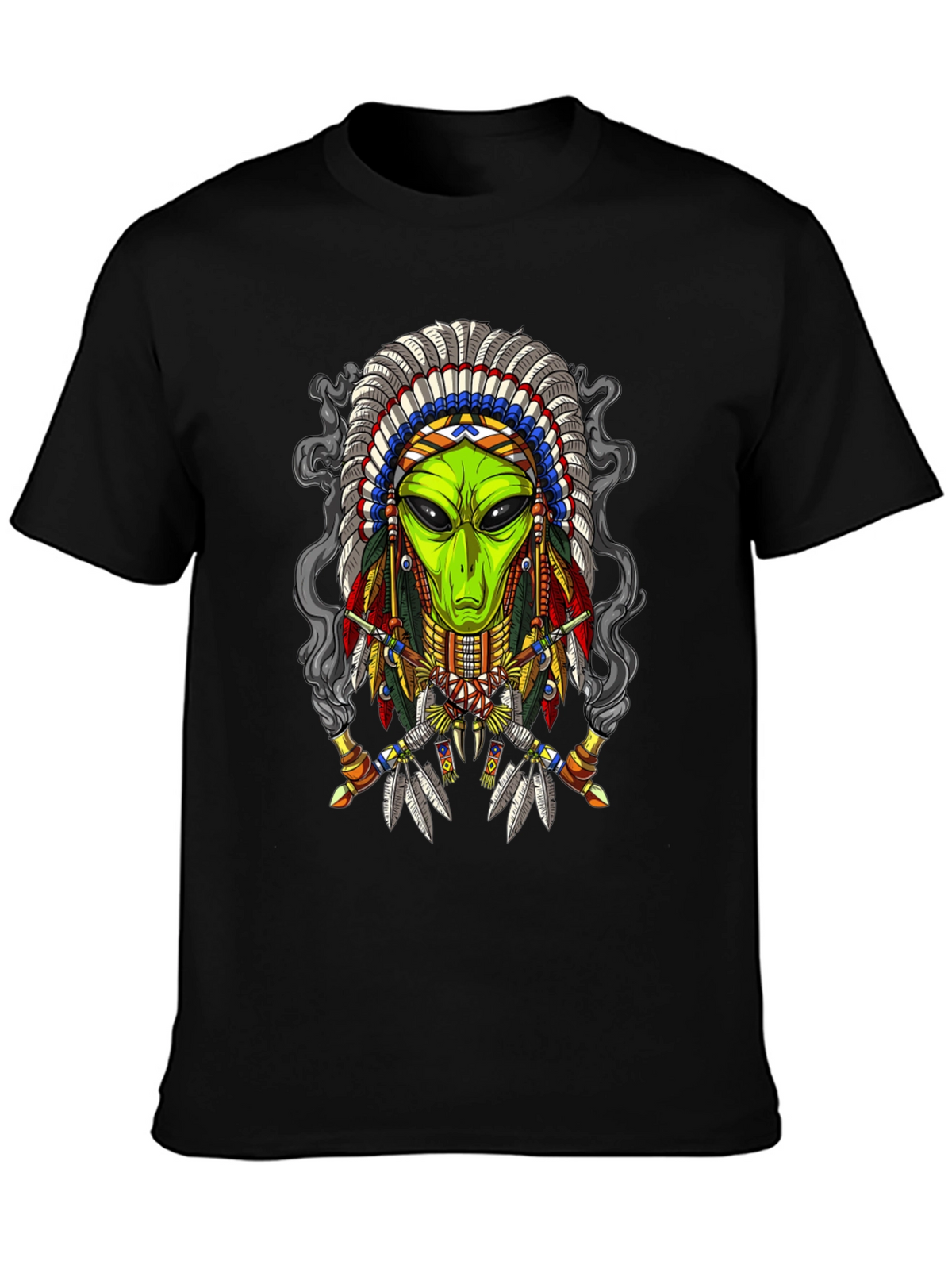 Alien Chief T-Shirt - Unique Graphic Tee