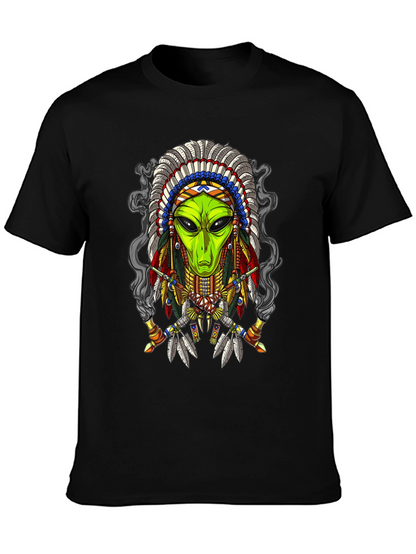 Alien Chief T-Shirt - Unique Graphic Tee