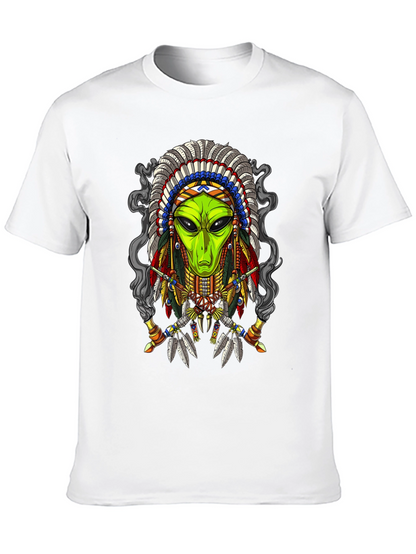 Alien Chief T-Shirt - Unique Graphic Tee