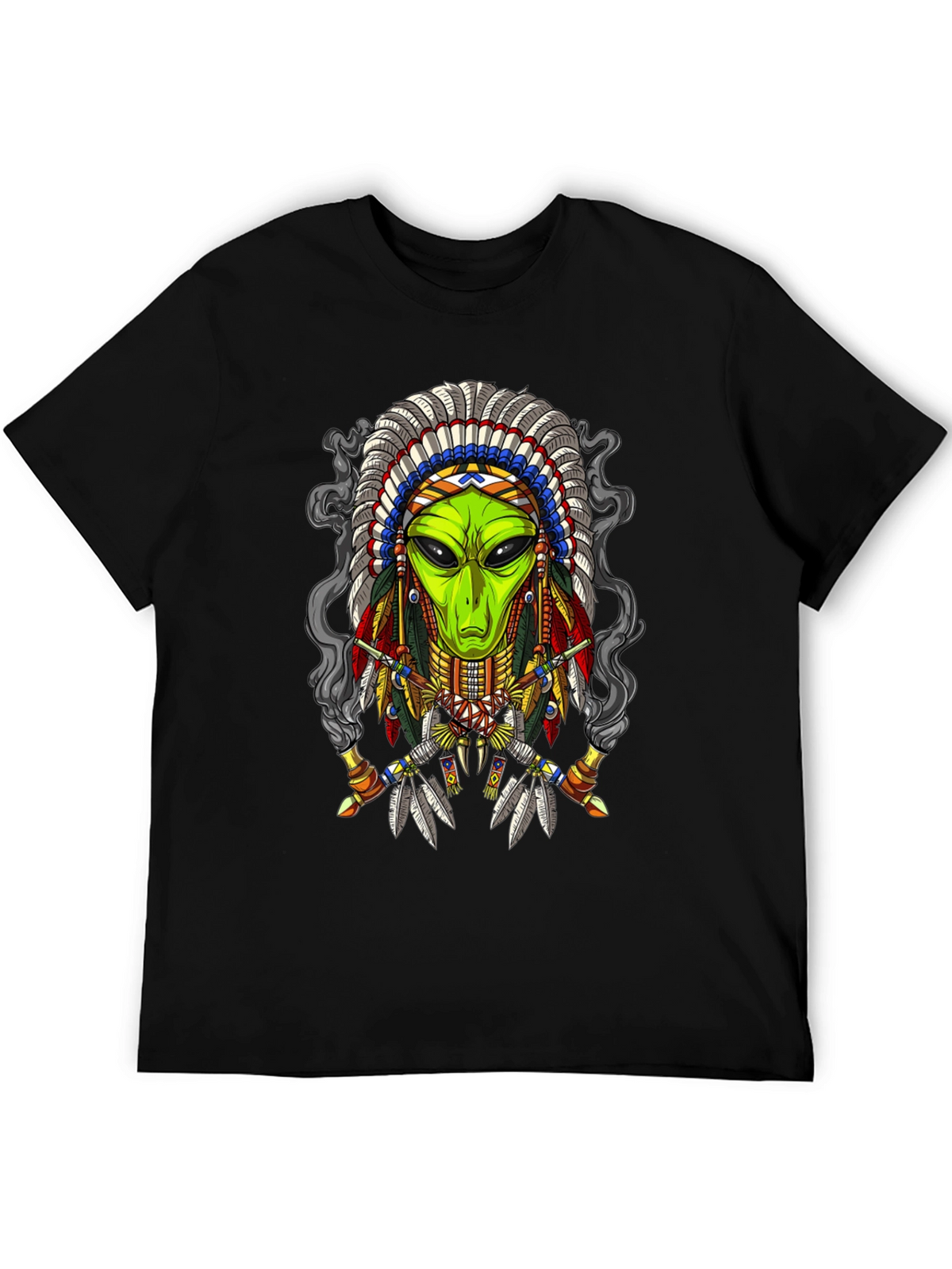 Alien Chief T-Shirt - Unique Graphic Tee