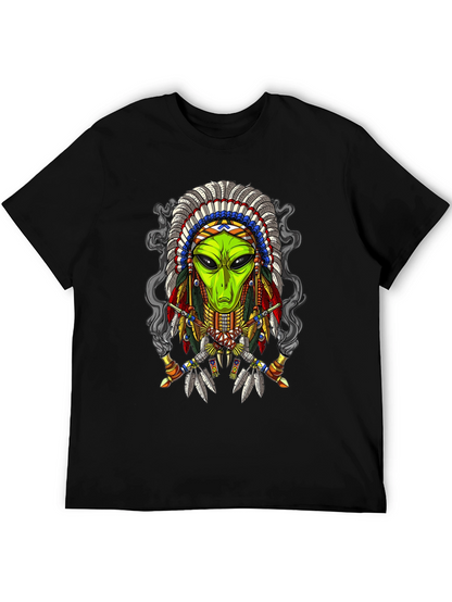 Alien Chief T-Shirt - Unique Graphic Tee
