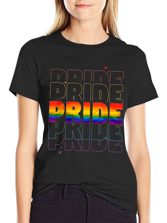 Pride Rainbow T-Shirt LGBTQ+ Pride Month