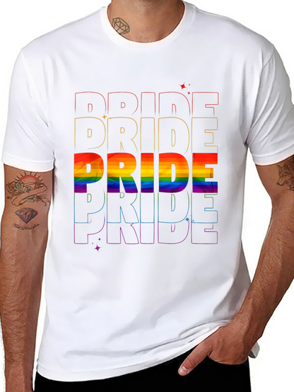 Pride Rainbow T-Shirt LGBTQ+ Pride Month