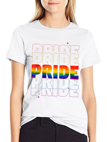 Pride Rainbow T-Shirt LGBTQ+ Pride Month