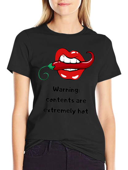 Warning: Extremely Hot Graphic T-Shirt