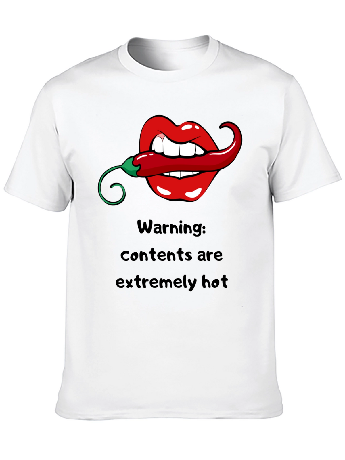 Warning: Extremely Hot Graphic T-Shirt