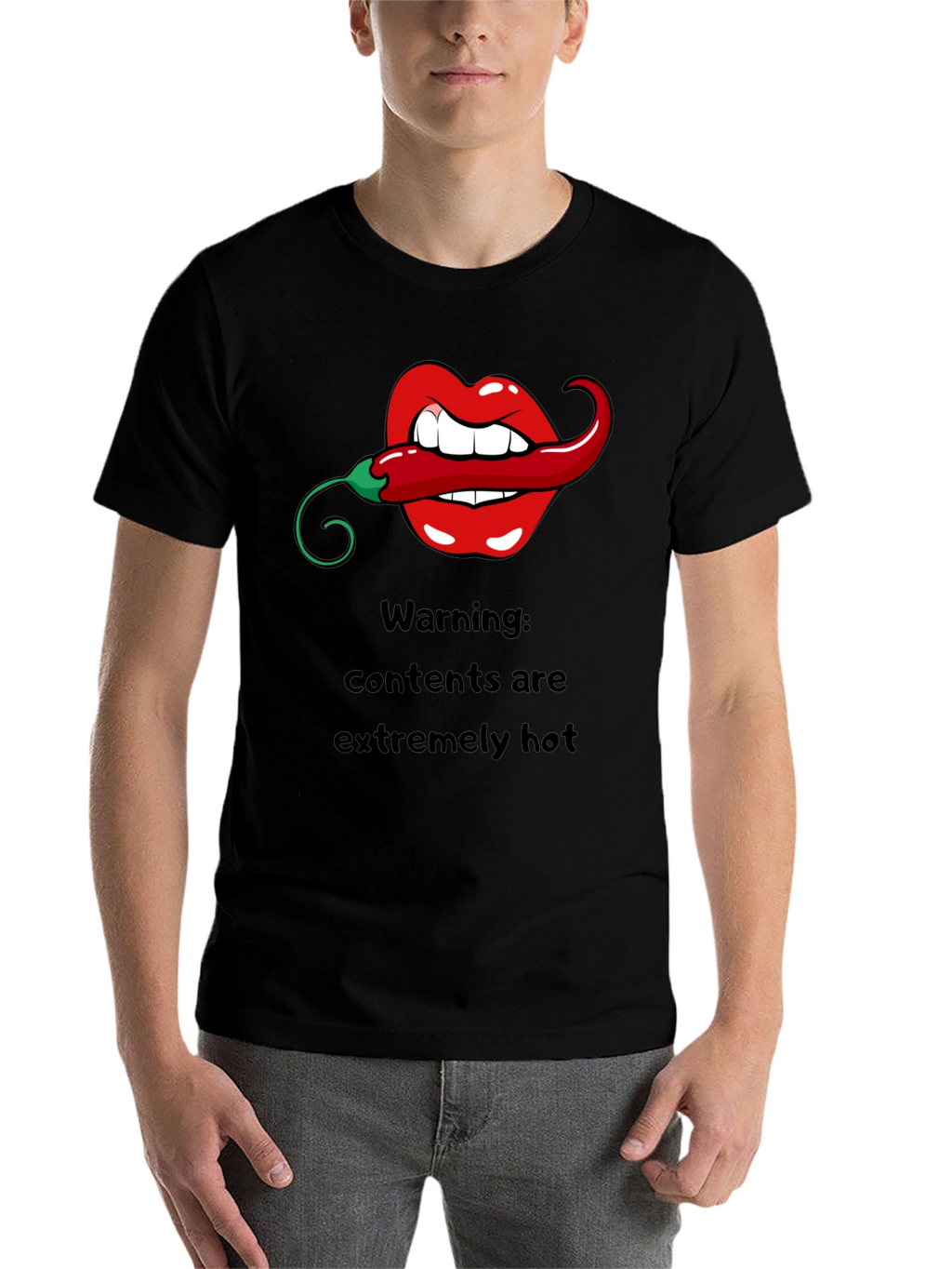Warning: Extremely Hot Graphic T-Shirt