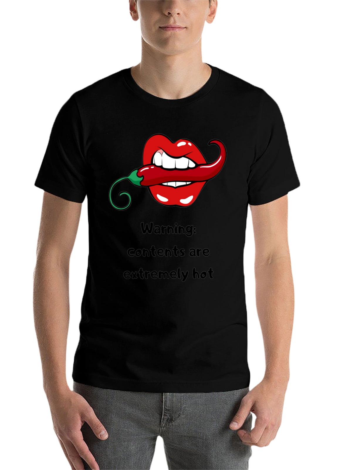Warning: Extremely Hot Graphic T-Shirt