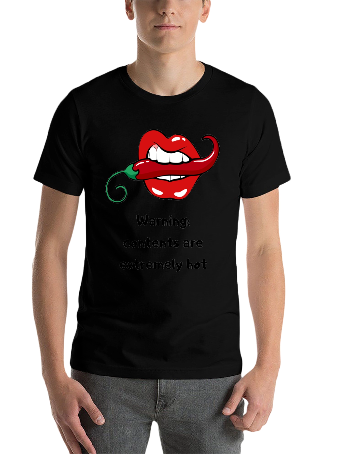 Warning: Extremely Hot Graphic T-Shirt