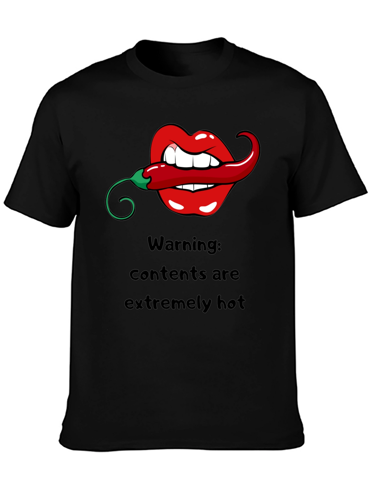 Warning: Extremely Hot Graphic T-Shirt