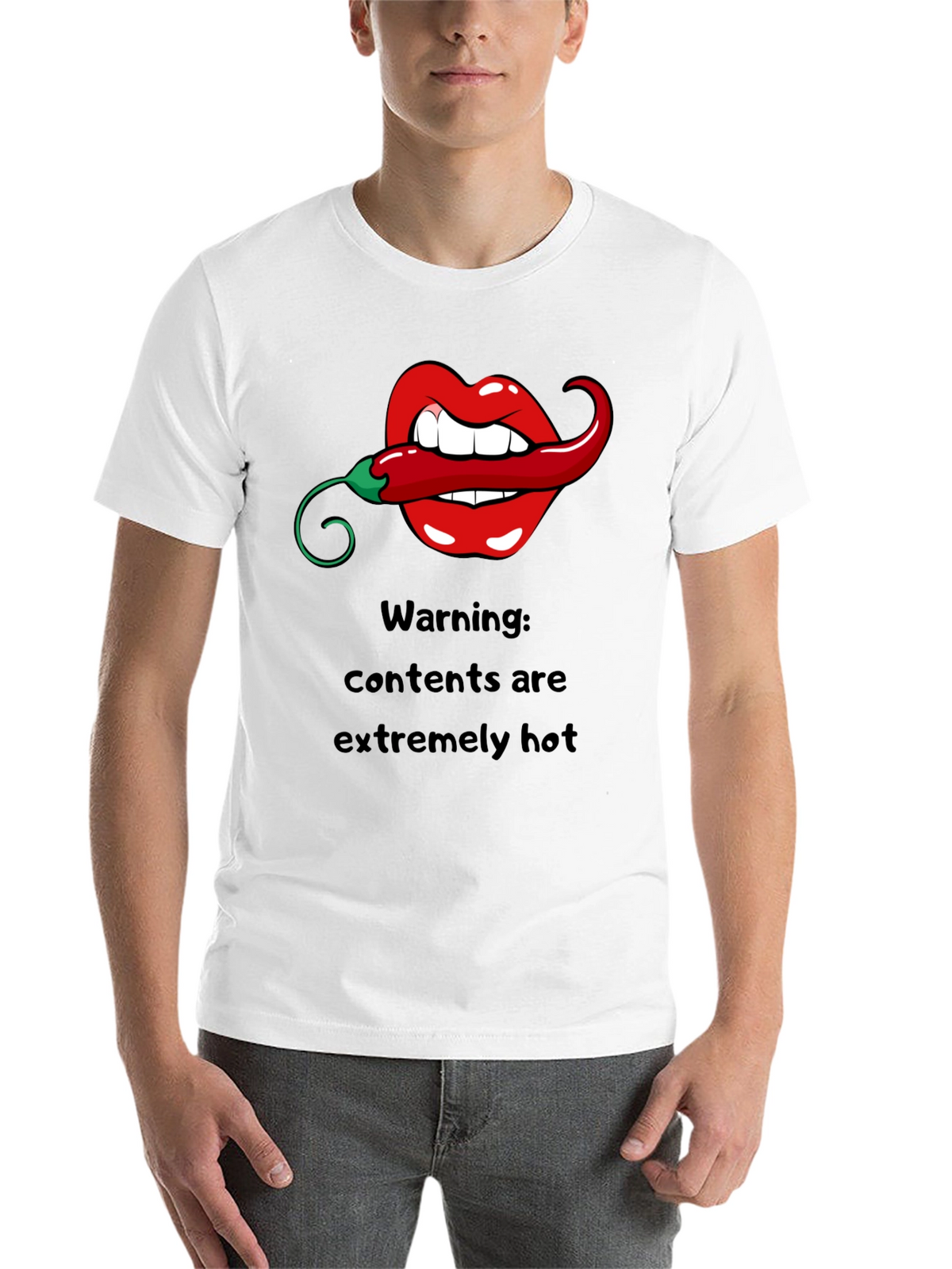 Warning: Extremely Hot Graphic T-Shirt