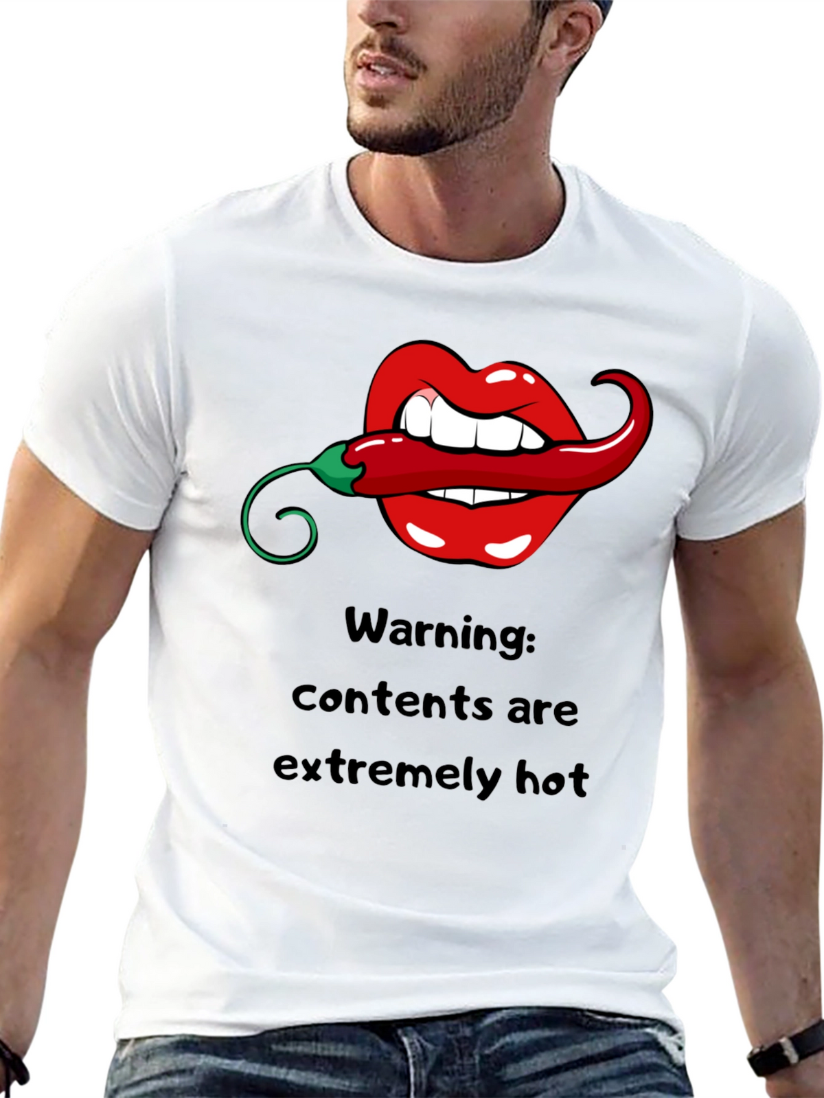 Warning: Extremely Hot Graphic T-Shirt