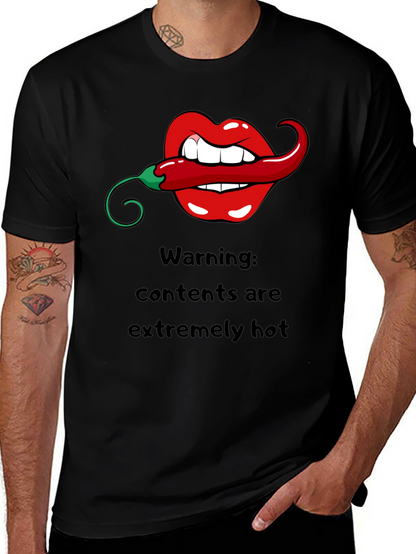 Warning: Extremely Hot Graphic T-Shirt