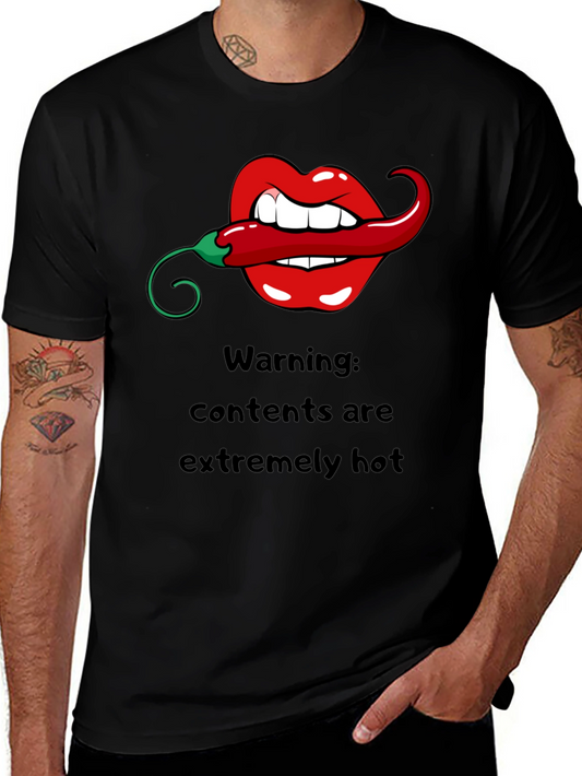 Warning: Extremely Hot Graphic T-Shirt