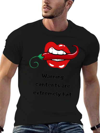 Warning: Extremely Hot Graphic T-Shirt