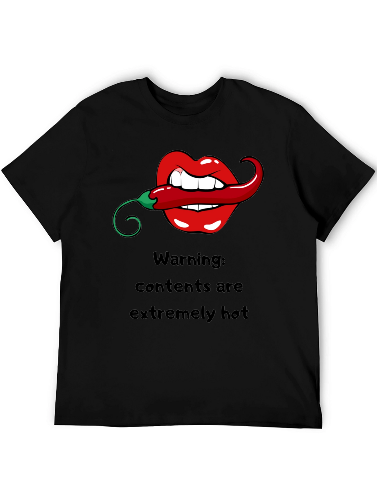 Warning: Extremely Hot Graphic T-Shirt