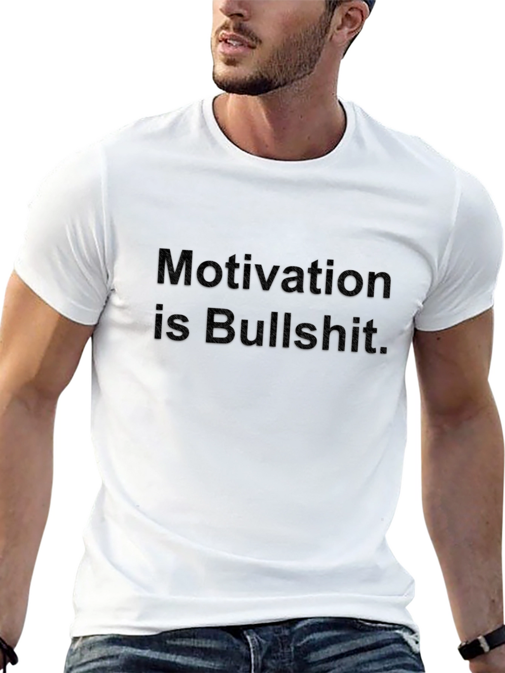 Motivation is Bullshit Graphic T-Shirt