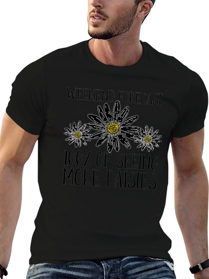 Weekend Forecast: 100% Daisies Graphic Tee