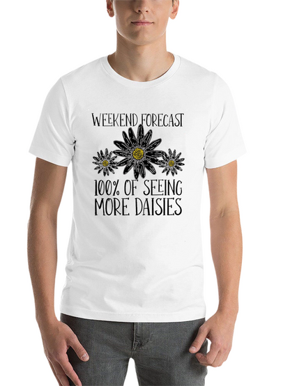 Weekend Forecast: 100% Daisies Graphic Tee