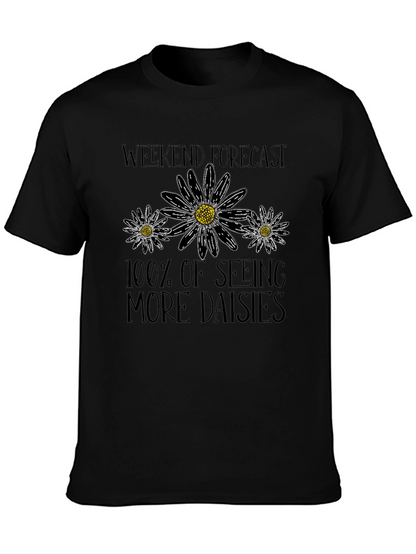 Weekend Forecast: 100% Daisies Graphic Tee