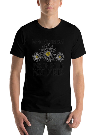 Weekend Forecast: 100% Daisies Graphic Tee