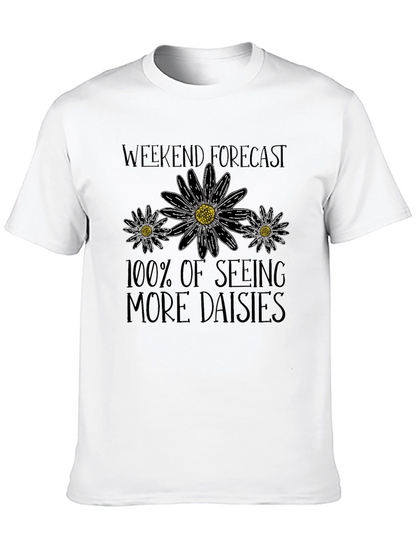 Weekend Forecast: 100% Daisies Graphic Tee