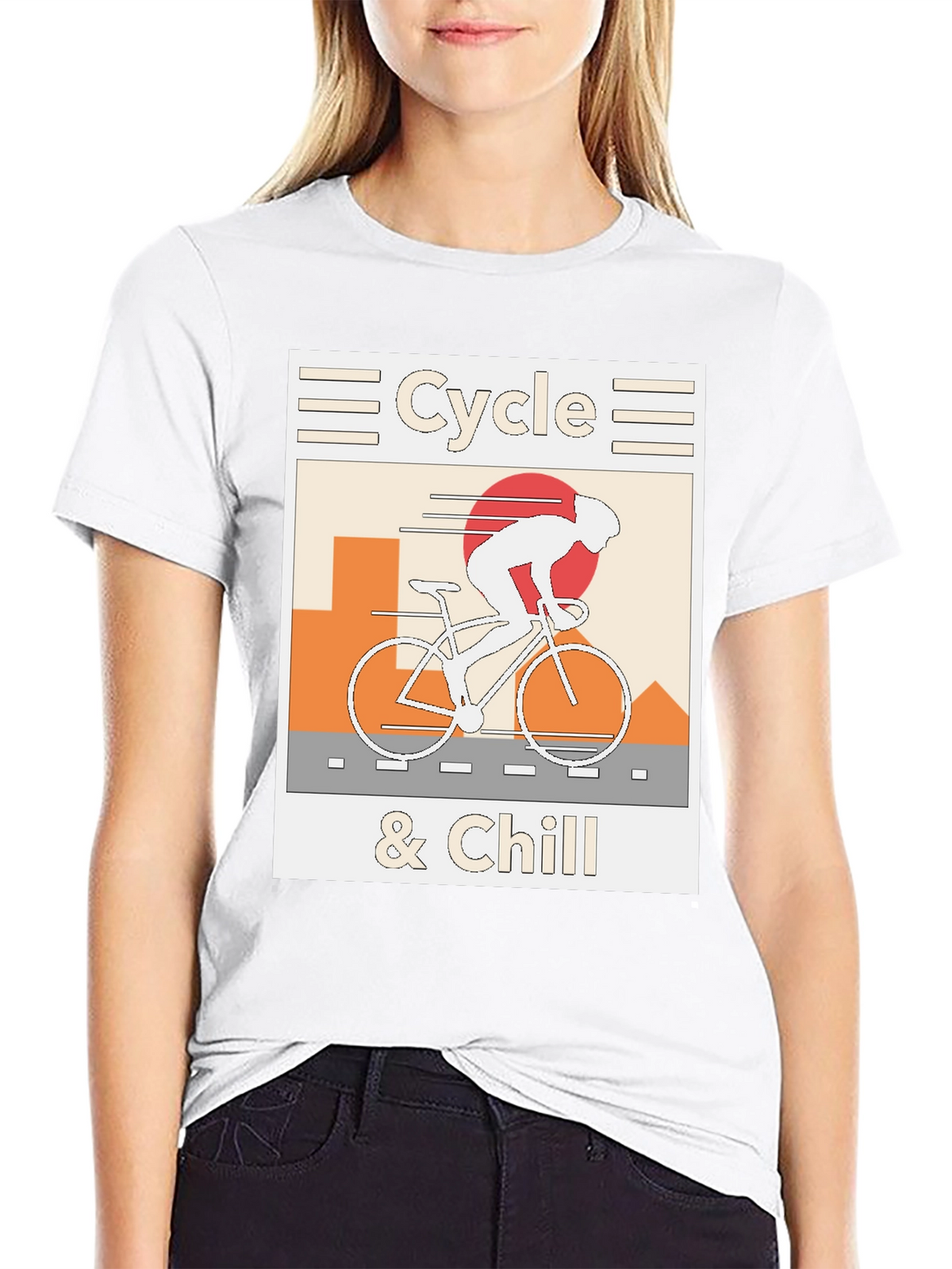 Cycle & Chill Graphic Tee
