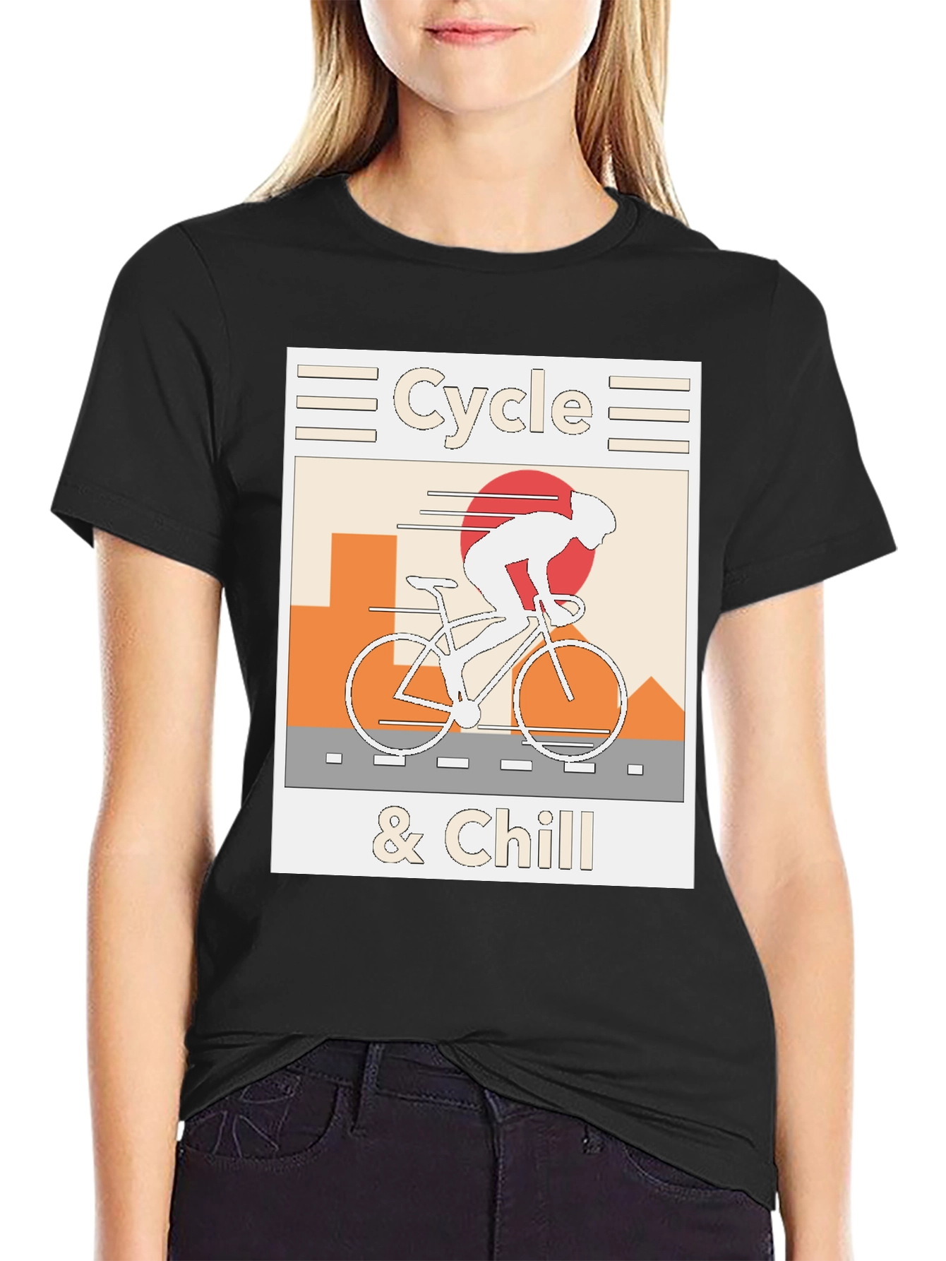 Cycle & Chill Graphic Tee