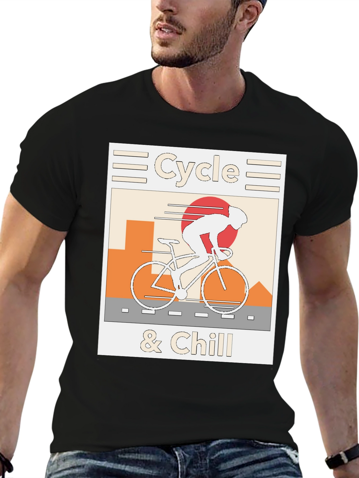 Cycle & Chill Graphic Tee