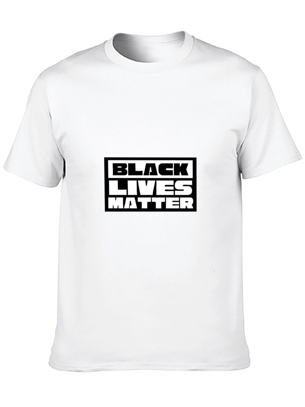 Black Lives Matter Graphic Tee - Mens Black T-Shirt