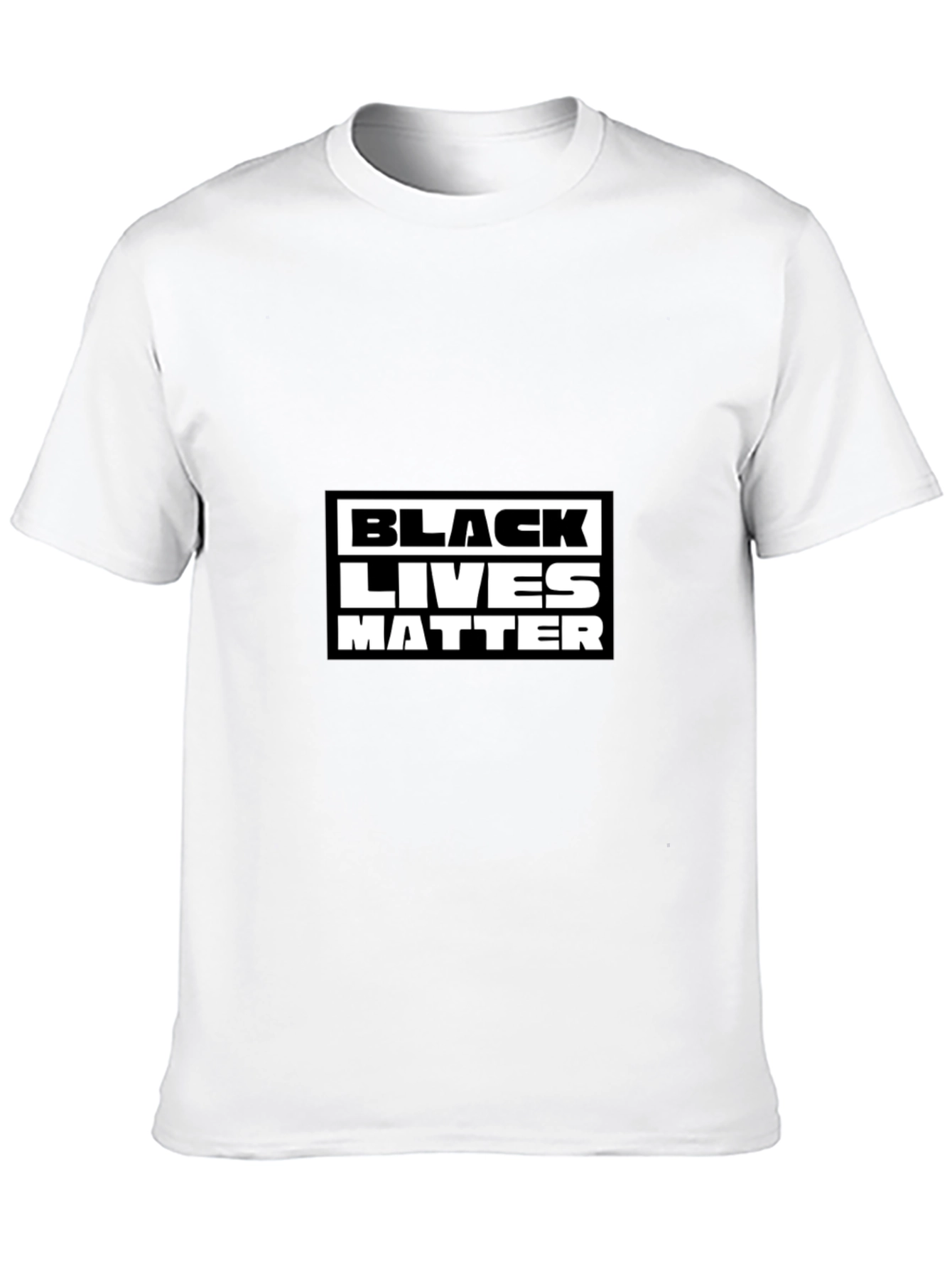 Black Lives Matter Graphic Tee - Mens Black T-Shirt