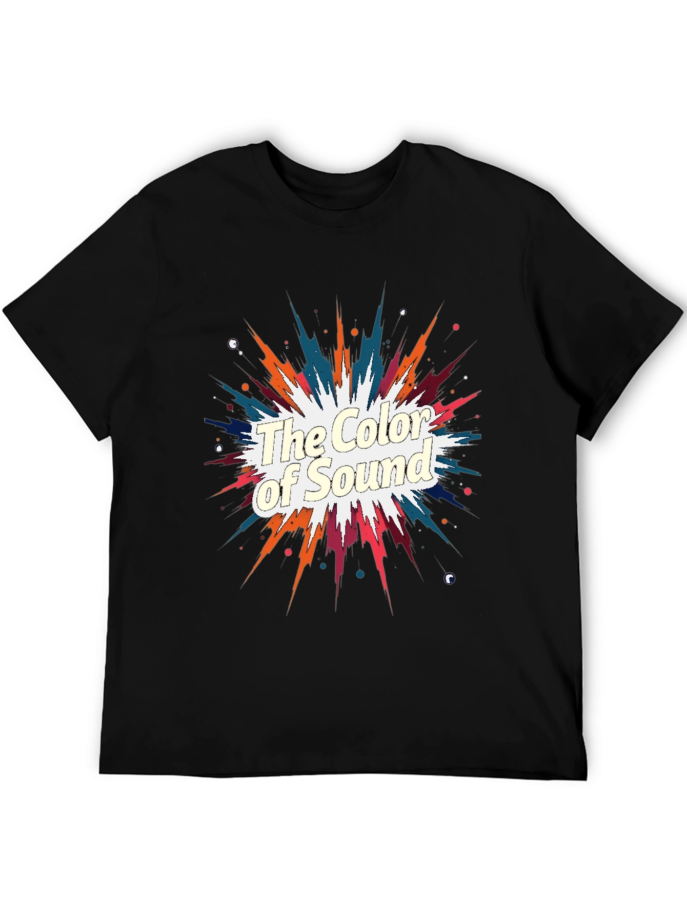 The Color of Sound Graphic T-Shirt