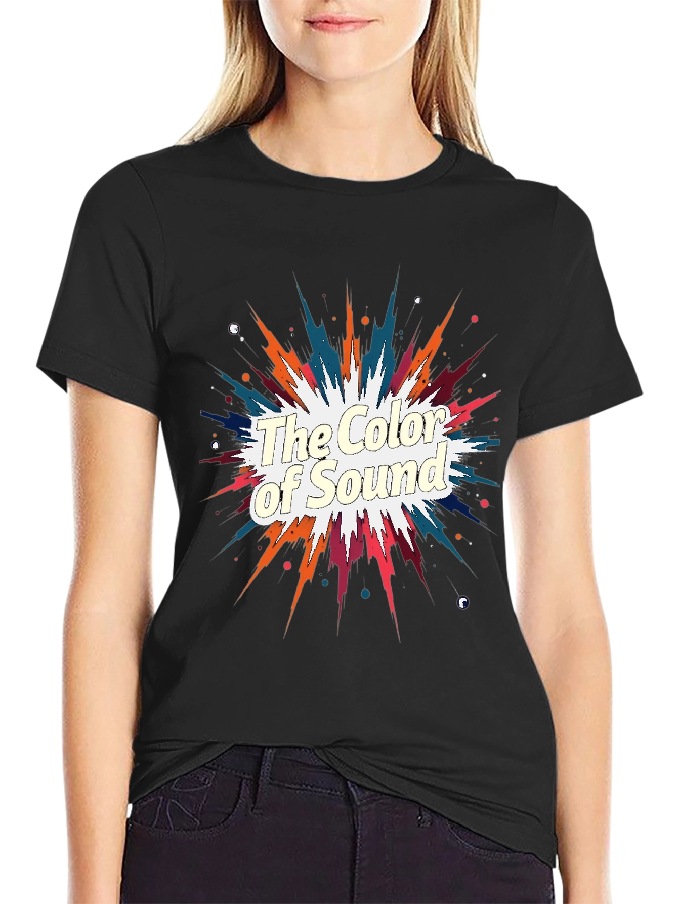 The Color of Sound Graphic T-Shirt