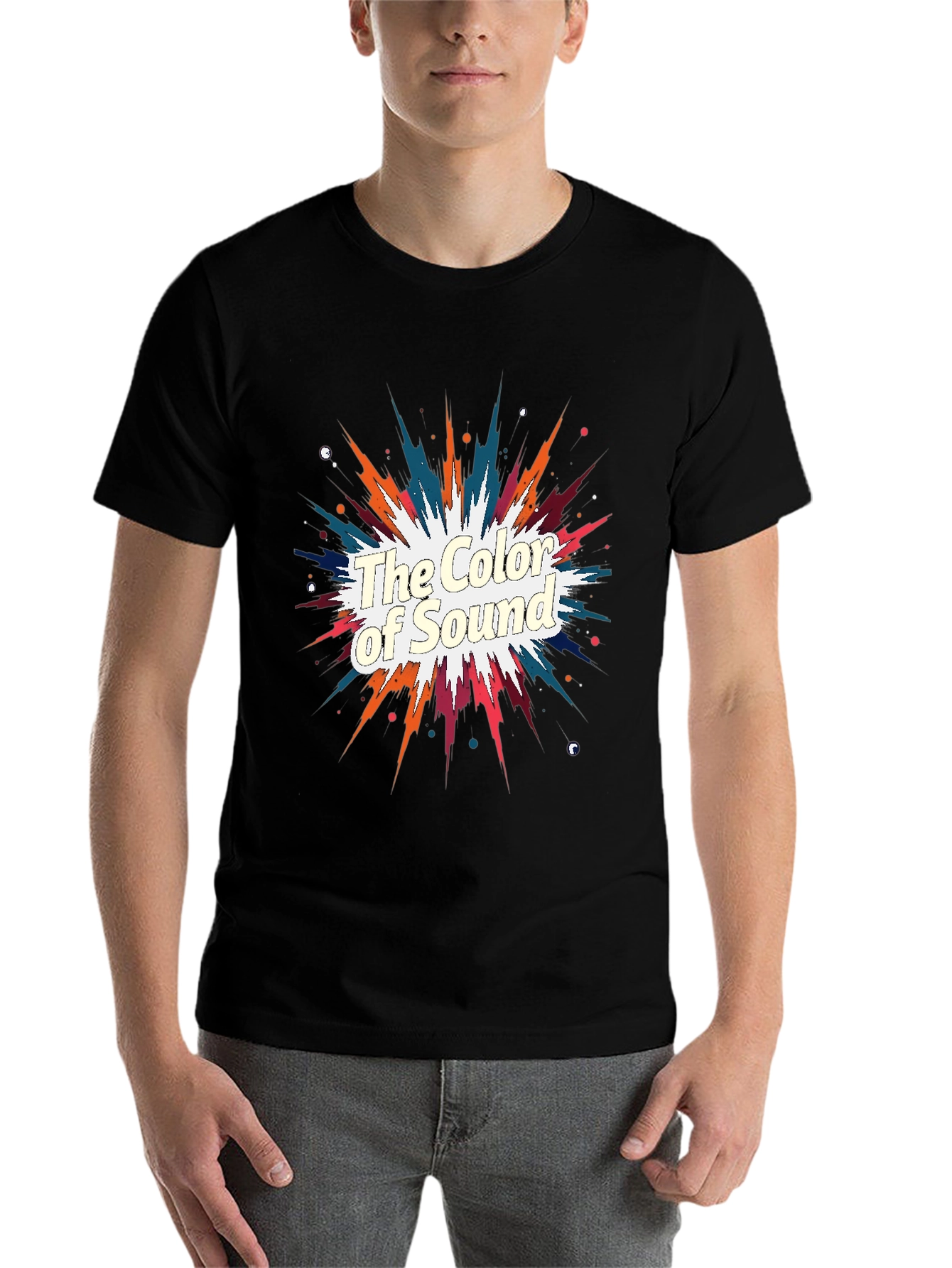 The Color of Sound Graphic T-Shirt